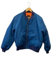 画像：リラックスフィット THERMOLITE(R) MA-1/S/ナイロン/BLU/11-18-5607-139