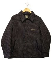 画像：Mustachios Embroidered/ビーチクロス/ジャケット/M/ウール/13-BZ024