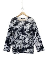 画像：18AW/AD2018/Sprash Print L/S Tee/XL/ポリ/WHT/1B-T010//