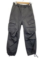 画像：×KIXSIX/TAPED CARGO PANTS/カーゴパンツ/M/ポリエステル/GRY/214M40KS01//