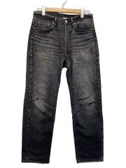 画像：×New Manual/25SS/AD2025/綿デニム製品加工パンツ/M/BLK/WP-P912//