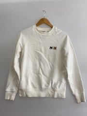 画像：スウェット/XXS/コットン/WHT/無地