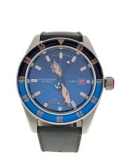 画像：自動巻腕時計/アナログ/ラバー/NVY/GRY/SP-5161-02