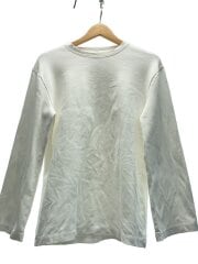 画像：長袖Tシャツ/XS/コットン/WHT/無地/15J163