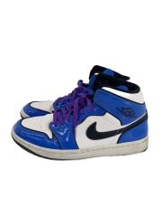 画像：AIR JORDAN 1 MID SE_エアジョーダン 1 ミッド/25.5cm/BLU//