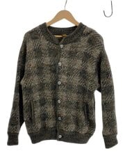画像：HUNDT MODELL/カーディガン(厚手)/--/ウール/KHK/総柄/ユーロヴィンテージ