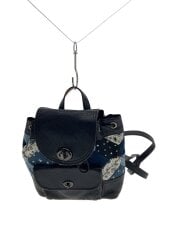 画像：バッグ/レザー/BLK/総柄/37743