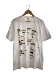 画像：Tシャツ/L/コットン/WHT/プリント//