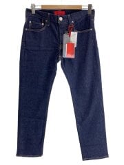 画像：ストレートパンツ/30/コットン/NVY/無地/EF61861