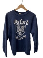 画像：80s/OXFORD/カレッジスウェット/L/NVY/プリント