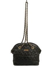 画像：ショルダーバッグ/レザー/BLK