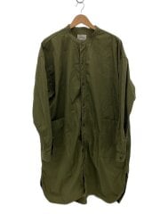 画像：シャツワンピース/3/コットン/KHK/無地/46-178T