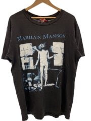 画像：Tシャツ/L/コットン/GRY/プリント