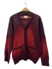 画像：GRADATION MOHAIR CARDIGAN/カーディガン/S/モヘア/RED/ST.699