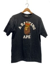 画像：Tシャツ/M/コットン/BLK