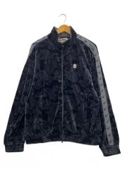 画像：ジャージ/L/コットン/BLK/総柄/001ZPL801316M