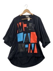 画像：Tシャツ/FREE/コットン/BLK//