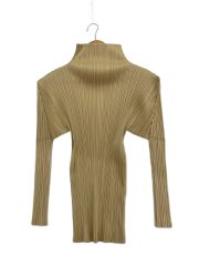 画像：長袖カットソー/3/ポリエステル/BEG/無地/PP04-JK604//