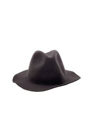 画像：ハット/--/ウール/BRW/無地/メンズ