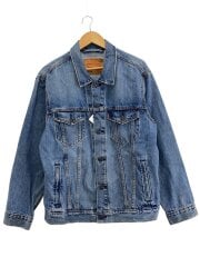 画像：Gジャン/M/デニム/BLU/無地/PC9-A5782-0013//