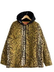画像：23AW/FLEECE/ブルゾン/L/ポリエステル/YLW/レオパード