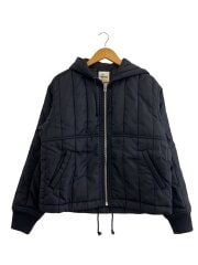 画像：QUITED NYLON WORK JACKET/キルティングジャケット/S/ナイロン/BLK//