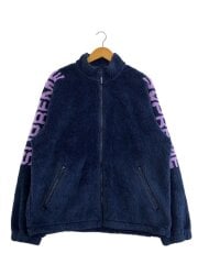 画像：25SS/SHOULDER LOGO FLEECE JACKET/フリースジャケット/L/ポリエステル/NVY/無//