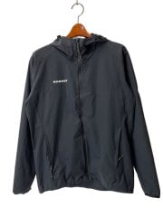 画像：GRANITE SO Hooded Jacket AF Men/M/ナイロン/BLK/無地/1011-00323