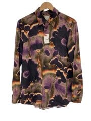 画像：25SS/Field Flowers Print Lyocell Shirt/長袖シャツ/L/PUP/総柄