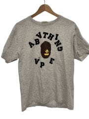 画像：Scattered Logo College Tee/Tシャツ/M/コットン/GRY