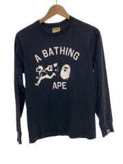 画像：00s/Arch Logo Ape Head Graphic L/S Tee/長袖Tシャツ/S/コットン/BLK