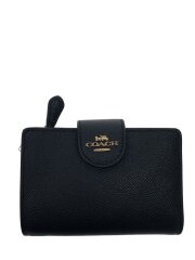 画像：2つ折り財布/--/BLK/レディース