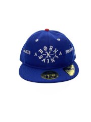 画像：×BORN X RAISED/キャップ/7 3/8/ポリエステル/BLU/メンズ/SM-YS8-0000-C14