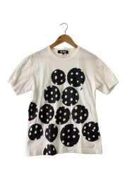 画像：18SS/Tシャツ/L/コットン/WHT/総柄/1A-T006//