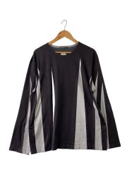 画像：長袖Tシャツ/3/コットン/BLK/ME91JK206//