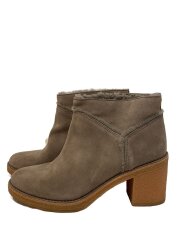 画像：ショートブーツ/--/ベージュ/1018644-MSE-07