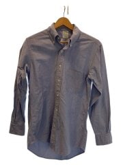 画像：長袖シャツ/15/コットン/BLU/無地/4922