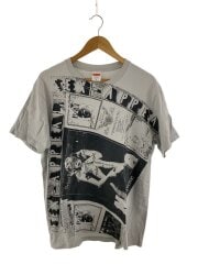 画像：Tシャツ/M/コットン/GRY/総柄