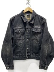 画像：NoREMID/リキッドデニムジャケット/Gジャン/M/コットン/BLK