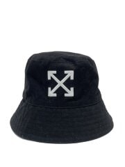 画像：バケットハット/--/BLK/無地/メンズ