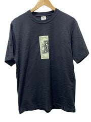 画像：Tシャツ/M/コットン/BLK/プリント