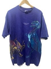 画像：Tシャツ/XL/コットン/BLU/無地