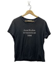 画像：半袖カットソー/L/コットン/BLK/ストライプ/FN-UX-TSHI000181
