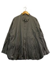 画像：長袖シャツ/one/コットン/GRY/fsw-23-sh-011//