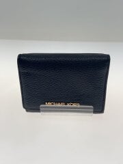 画像：3つ折り財布/レザー/BLK/レディース/35S3GTVE2L