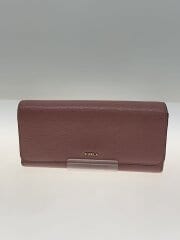 画像：長財布/--/PNK/無地/レディース