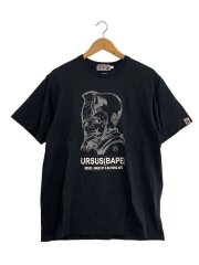 画像：Tシャツ/L/コットン/BLK/001TEH201006X//