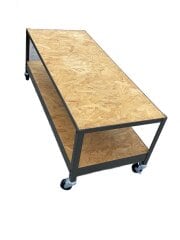 画像：テレビボード/ウッド/BRW/アイアンフレーム