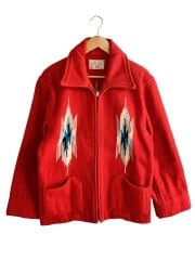 画像：CHIMAYO BLANKET JACKET/東洋エンタープライズ/ウール/RED