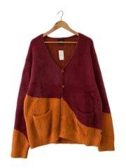 画像：カーディガン(厚手)/XL/モヘア/BRD/無地/KN00462